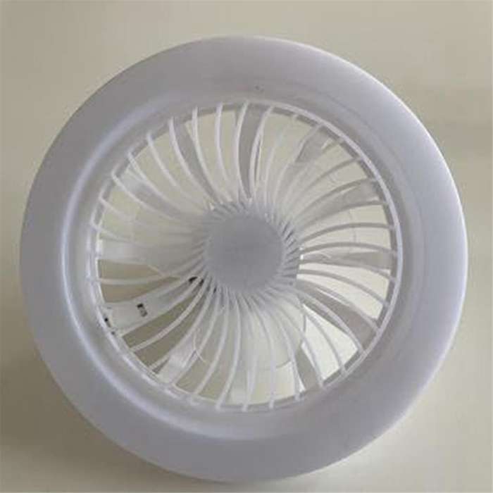 Ceiling Fan with Lights Low Profile Flush Mount Ceiling Fan E27 Bedroom Fan Light Smart Electric Fa