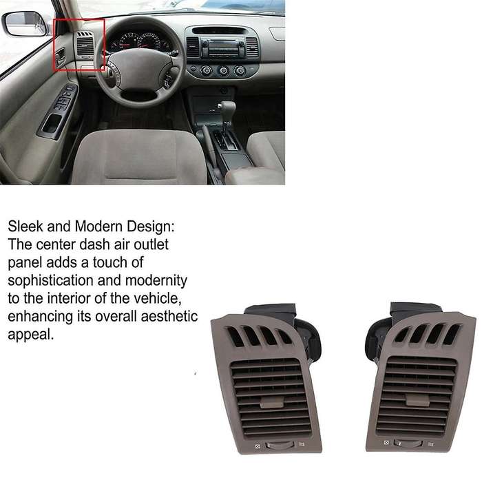Center Console Air Outlet Panel Assembly for XV30 2001-2006 Car Front AC Air Vent Panel