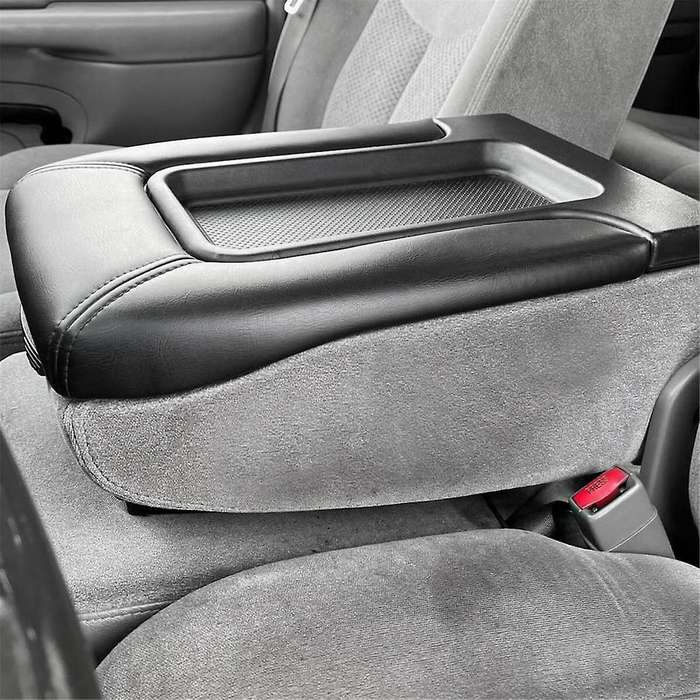 Center Console Cover Fit for 99-07 Lid Armrest Latch Black 19127364