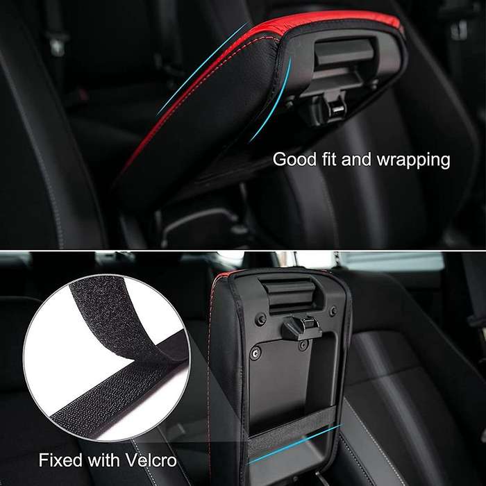 Center Console Cover for 11Th Gen 2022 PU Leather Armrest Box Cover Pad Storage Organizer Accessorie