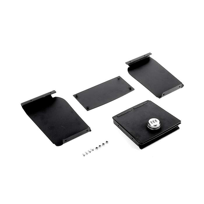 Center Console Lock Safe Box for 2011-2017 Wrangler JK Armrest Vault Organizer Tray with 3 Digit Co