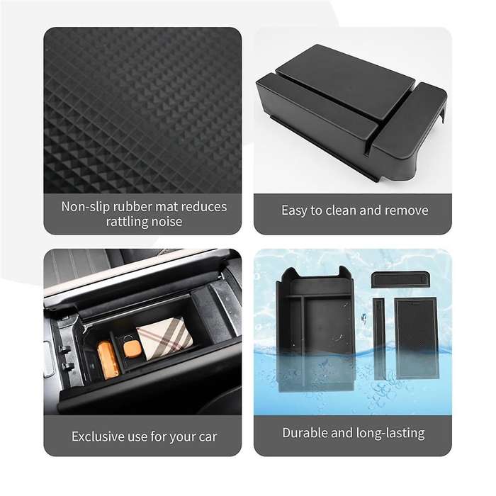 Center Console Organizer for GLC Class X254 2023 2024 Armrest Storage Box Tray Accessories