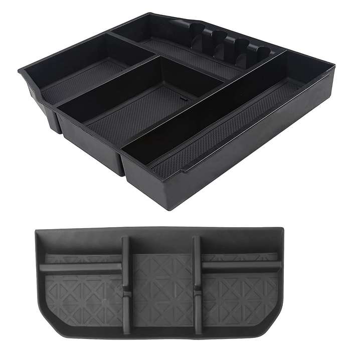 Center Console Organizer Tray & Dashboard Storage Box Mat for 2021 Car Armrest Storage Box Accessori