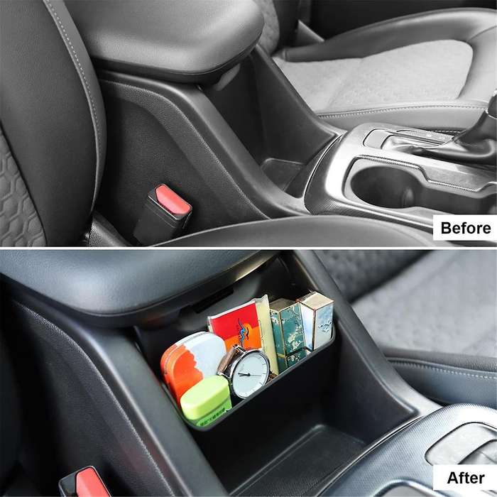Center Console Organizer Tray Armrest Storage Box for 2014-2022 Interior Accessories
