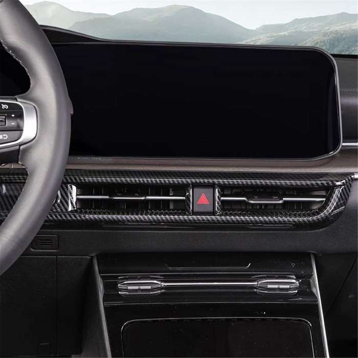 Center Console Outlet Cover Trim Panel for K5 2020 2021 2022 Air Conditioning Vent Cover Accessorie