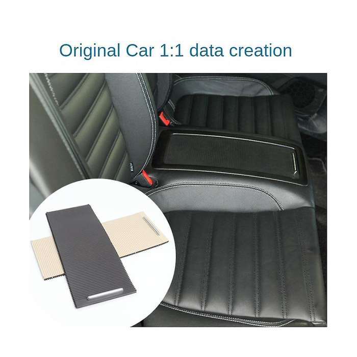 Center Console Sliding Shutters Cup Holder Roller Blind Cover for Magotan B6 B7 12-16 Cc 10-18(balck