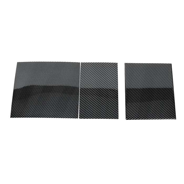 Center Console Wrap Cover Kit for Model 3 2024 ABS Carbon Fiber Center Console Protector Accessories