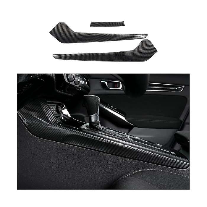 Center Consoles Side Gear Shift Trims Decorative Cover for 11Th Gen 2022 2023 Accessories - ABS Car