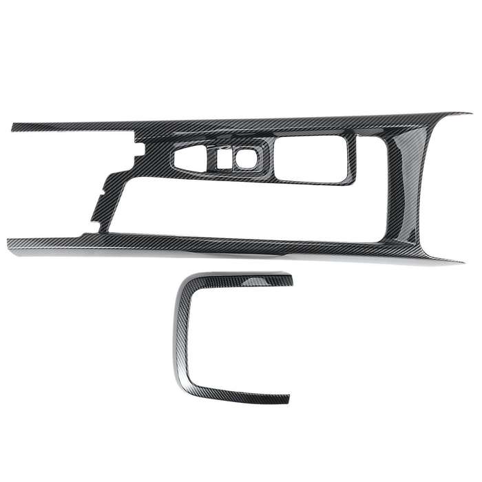 Center Control Gearshift Armrest Box Frame Cover Trim Accessories for XC60 2018 2019 Carbon Fiber