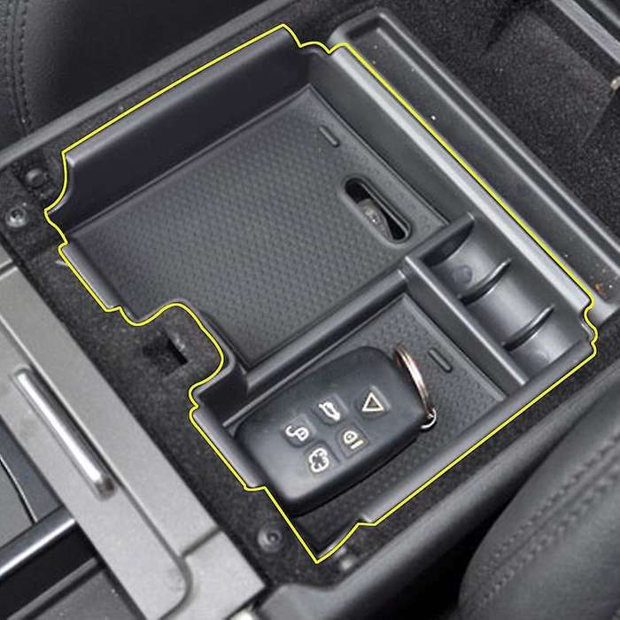 Central Armrest Storage Box Car Organizer for Land Range Rover Evoque 2009-2013 Container Holder Tr