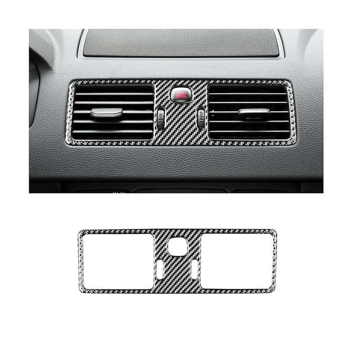 Central Air Conditioning Outlet Vent Cover Trim Decorative Carbon Fiber for Xc90 2003-2014 Accessor