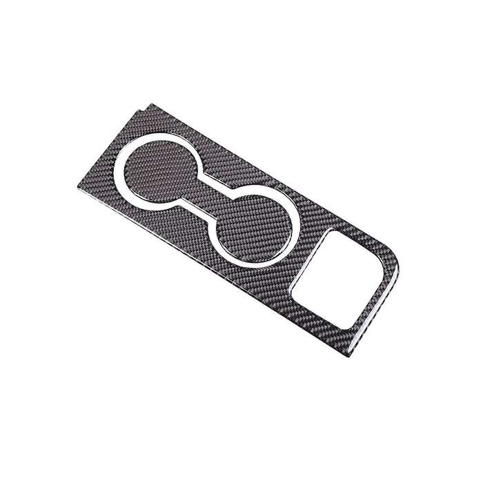 Central Control Cup Holder Panel Cover Sticker Decoration for 2022 2023 Accessories - Soft Carbon F