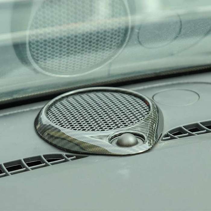 Central Control Dashboard Speaker Horn Decoration Trim Cover for Durango 2011-2020 Interior Accessor