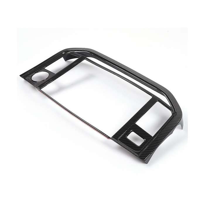 Central Control Navigation Screen Panel Cover Trim for 2021 2022 2023 Accessories - Abs Carbon Fibe