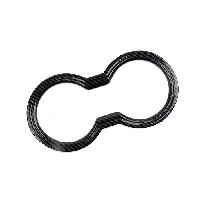 Central Cup Holder Frame Trim for 2024 Interior Accessories Carbon Fiber