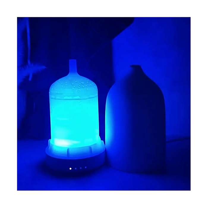 Ceramic Diffuser Automatic Small Humidifier Hotel Colorful Lights Diffuser Ceramic Aromatherapy Mac