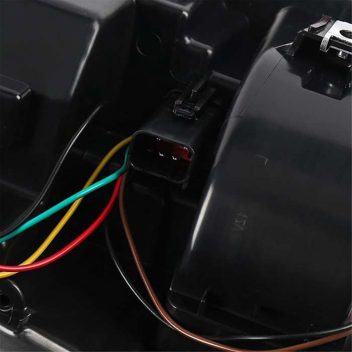 CH2800202 Tail Light Assembly for Ram 1500, Ram 2500 Ram 3500 LED Red Lens with Bulb 68093081AC Righ