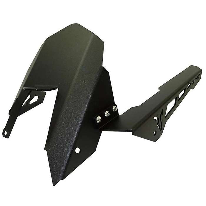 Chain Guard Cover Rear Tire Hugger Mudguard Chain for FZ-07 2013 2014 2015 2016 2017 (Black)