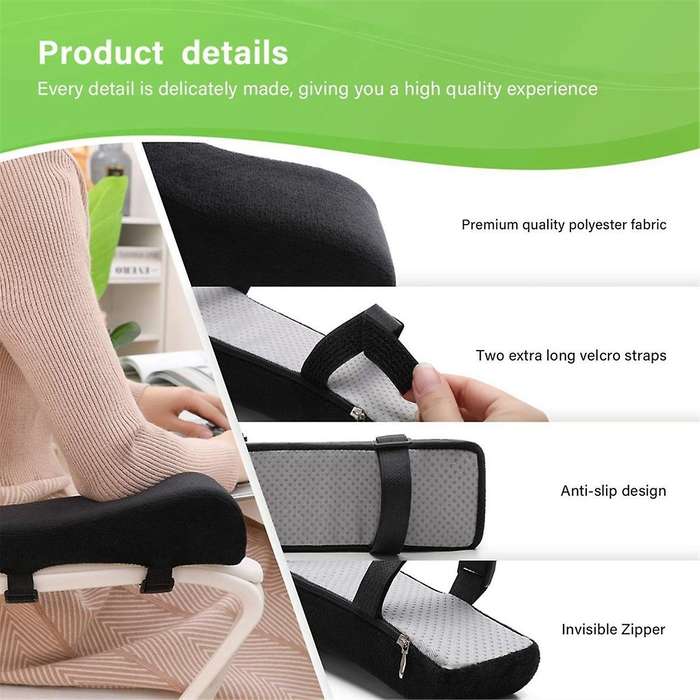 Chair Ergonomic Armrest Cushions Pressure Relief with Memory Foam Armrest Pads 2-piece Set Of Chair