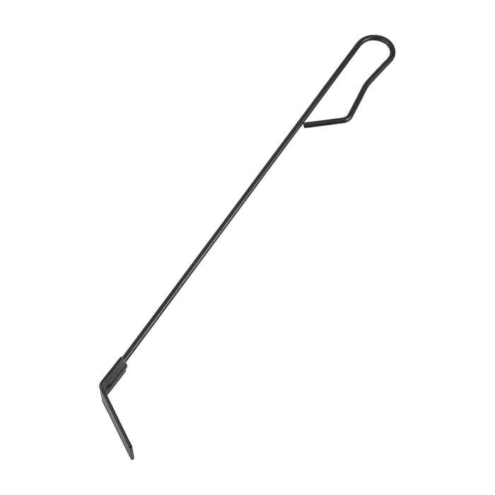Charcoal Ash Rake Bbq Ash Tool Rake Poker for Charcoal Smoker Wood Burning Stove Cleaning Tools