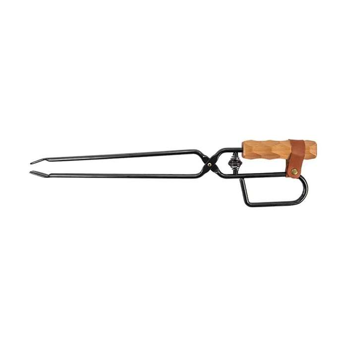 Charcoal Scissors Barbecue Tongs Kitchen Cooking Tool Long Heavy Duty Grilling Tongs for Fireplace