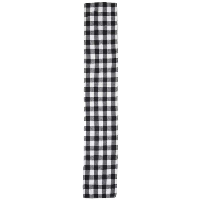 Checkered Tablecloth Cotton Black and White Plaid Fashion Design, Suitable for Family Dinner Christ