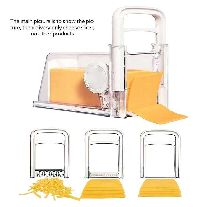 Cheese Slicer Can Store Cheese Slicer Butter Slicer 4-In-1 Butter Slicer