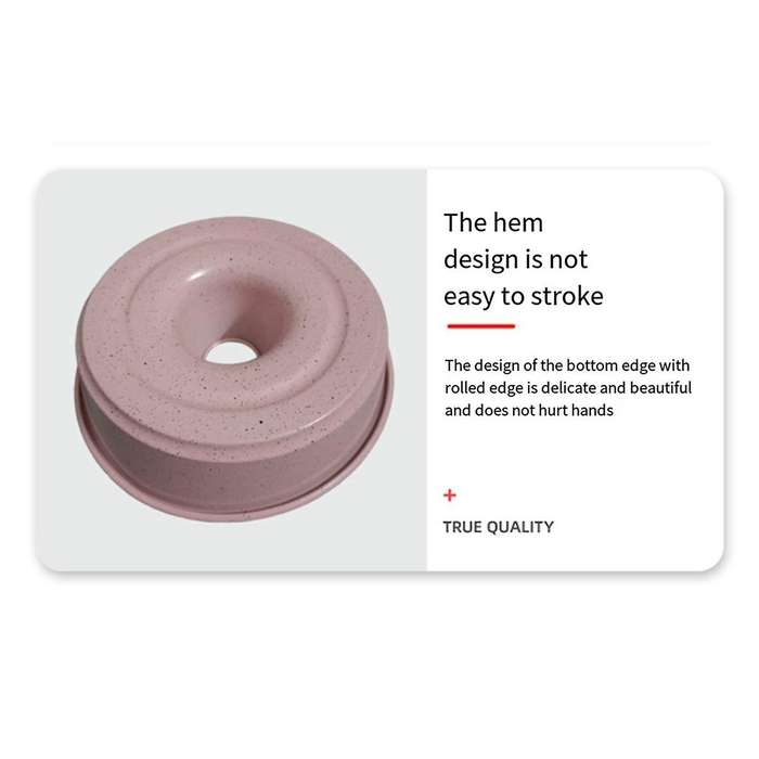 Chiffon Angel Food Cake Mold 11 Inch Pink Sprinkle Round Donut Chimney Mold