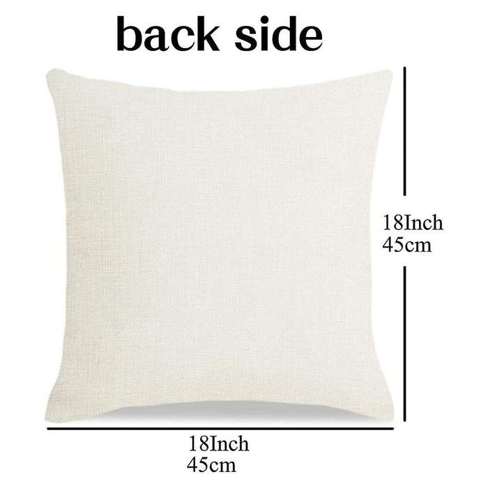 Christmas Pillowcase Santa Square Home Decor Linen Pillow Cases Cushion Covers for Christmas Sofa S
