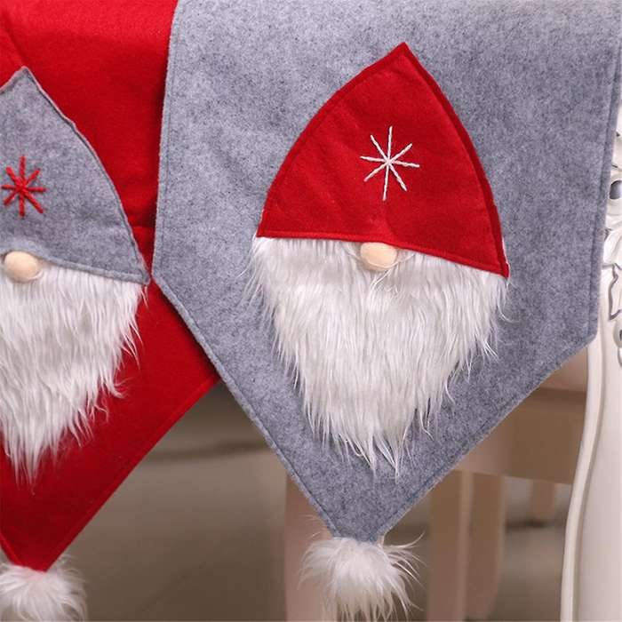 Christmas Table Runner, Classic-kitchen Dining Table Decor Fall Table Runner Fireplace Scarf Gnomes