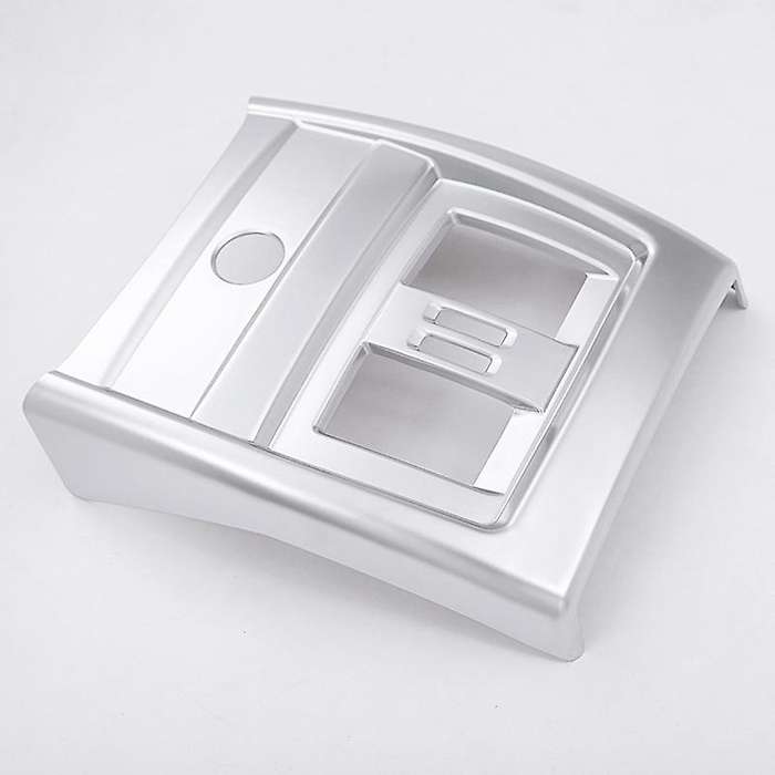 Chrome ABS Rear Armrest Box Air Conditioning Socket Frame Cover Trim for - 3 Series F30 GT F34 320 2