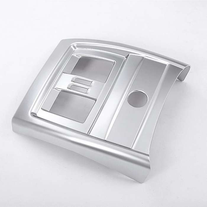 Chrome ABS Rear Armrest Box Air Conditioning Socket Frame Cover Trim for - 3 Series F30 GT F34 320 2