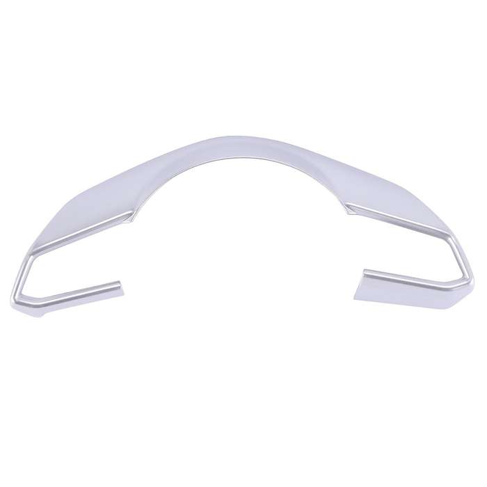 Chrome ABS Steering Wheel Decoration Cover Trim Frame Sticker for CX5 -5 2017-2020 Car Inner Accesso