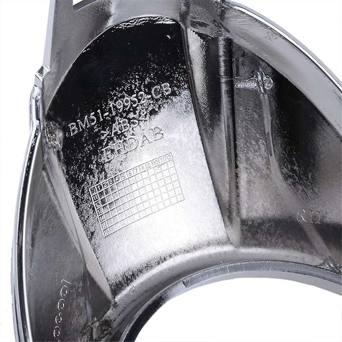 Chrome Front Bumper Fog Light Lamp Frame Trim Grille Cover BM51-19953-CB, BM51-19952-CB for Focus 2