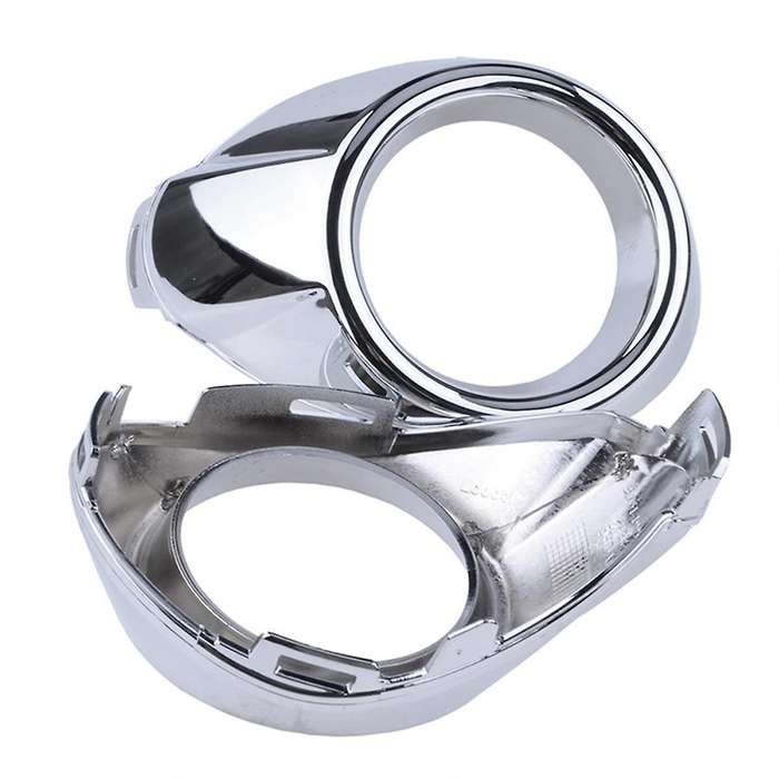 Chrome Front Bumper Fog Light Lamp Frame Trim Grille Cover BM51-19953-CB, BM51-19952-CB for Focus 2