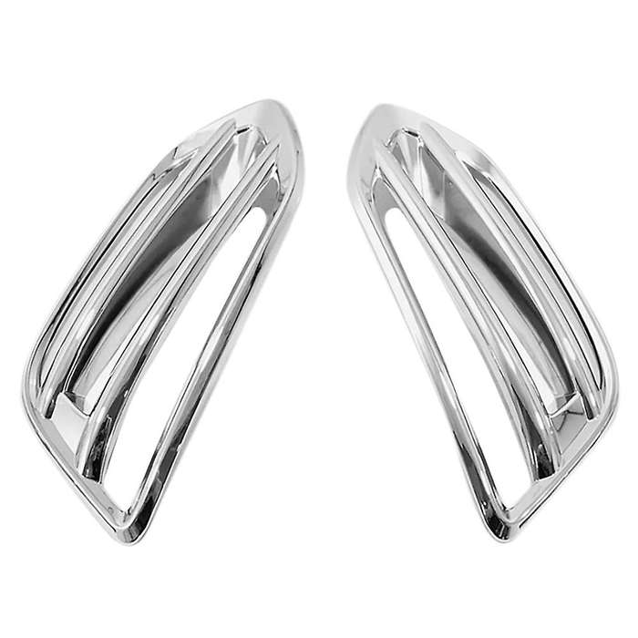 Chrome Front Bumper Fog Light Lamp Cover Grille Trim for -V Vezel 2019 2020