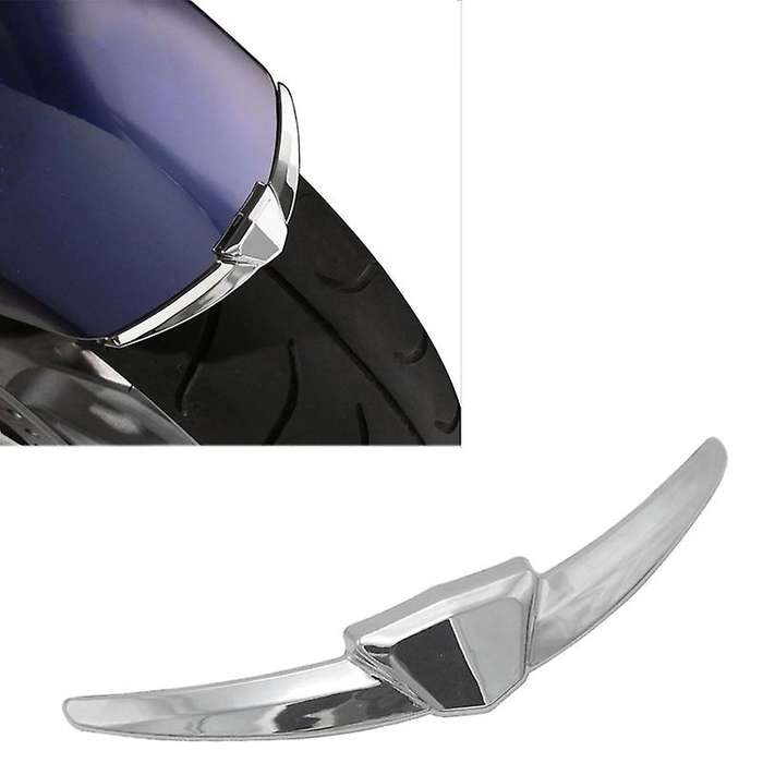 Chrome Front Mudguard Trim Case for Goldwing GL1800 Gold Wing GL1833 2018 2019 +