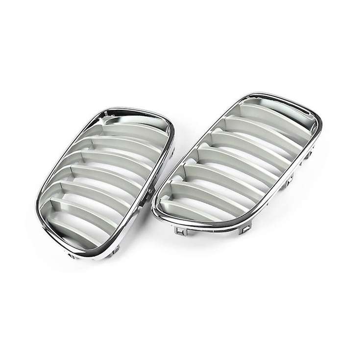 Chrome Front Bumper Hood Kidney Grill Grille for X3 F25 2011-2014 Front Grill Grille Refit