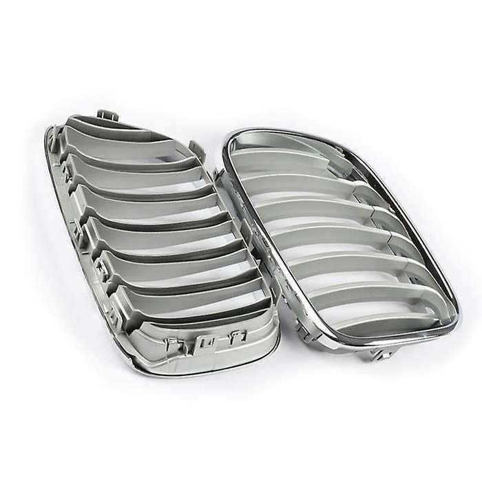 Chrome Front Bumper Hood Kidney Grill Grille for X3 F25 2011-2014 Front Grill Grille Refit