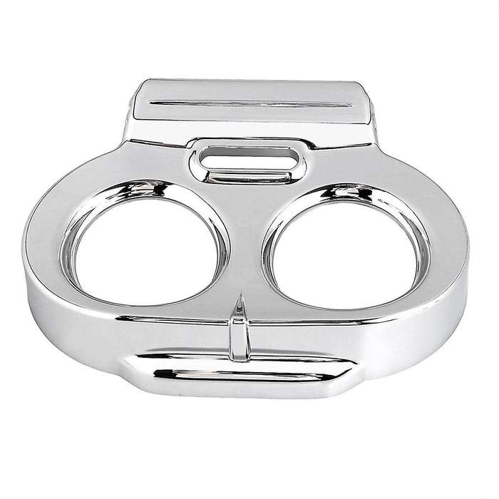 Chrome Motorcycle Gauge Cover Nacelle Housing Fairing for Road Glide 1998-2013