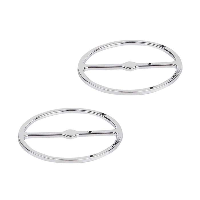 Chrome Front Speaker Grill Trim Cover for Street Glide FLHT FLHX