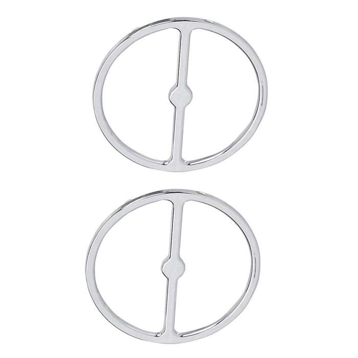 Chrome Front Speaker Grill Trim Cover for Street Glide FLHT FLHX