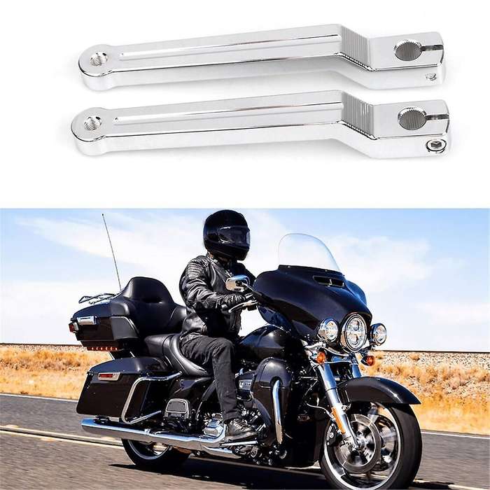 Chrome Heel & Toe Gear Shift Levers Fit for Street Glide Touring