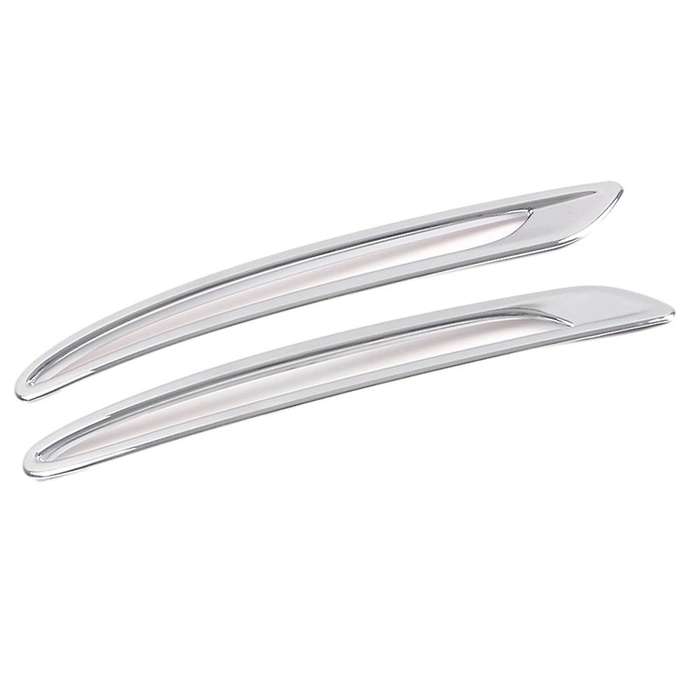 Chrome Rear Bumper Reflector Fog Light Foglight Lamp Cover Frame Garnish for C-Class W206 2022