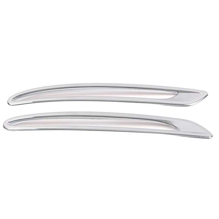Chrome Rear Bumper Reflector Fog Light Foglight Lamp Cover Frame Garnish for C-Class W206 2022