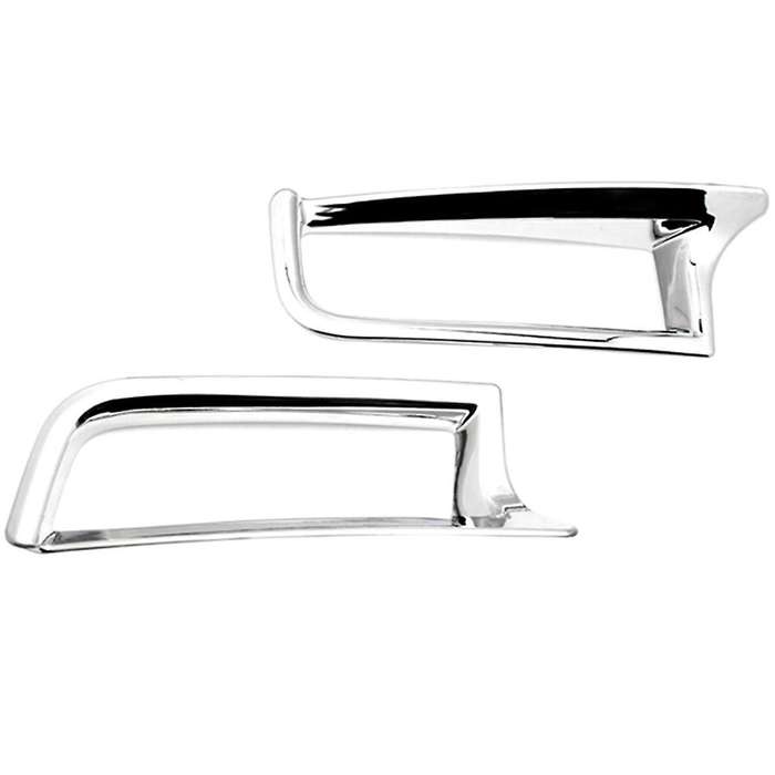 Chrome Rear Tail Fog Lights Lamp Frame Cover Trim for -V 2015 2016