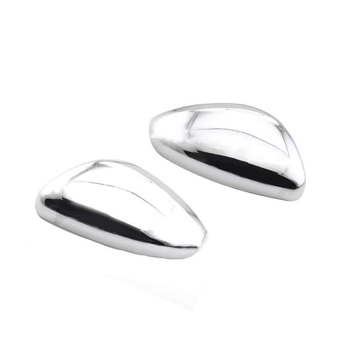 Chrome Rear View Mirror Cover Side Door Mirror Cap for C3 C4 Cactus 208 2008 16075120vg 16075122vg