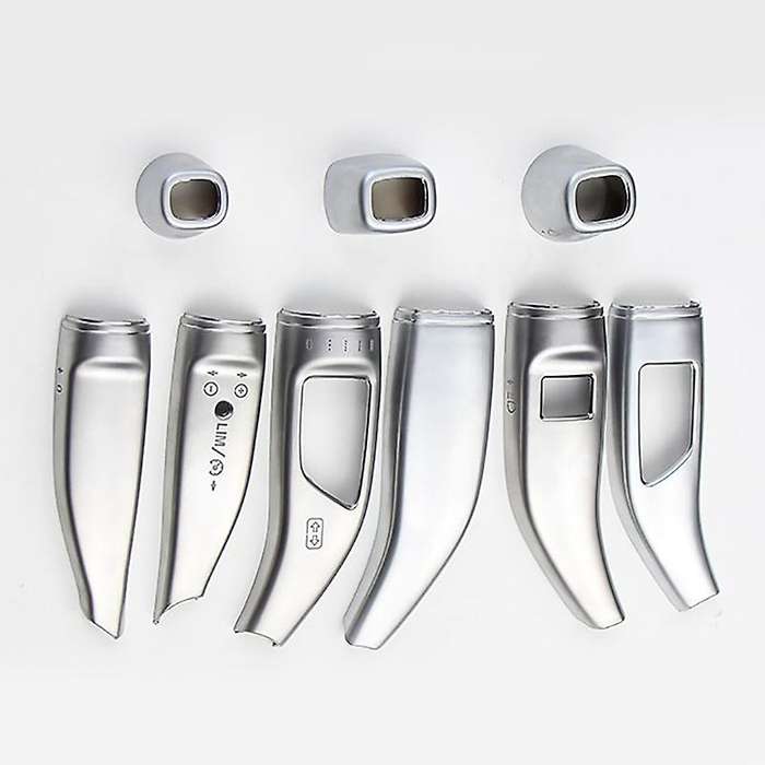 Chrome Wiper Shift Lever Cruise Sequins Covers Frame Stickers Kit for GLA GLS ML