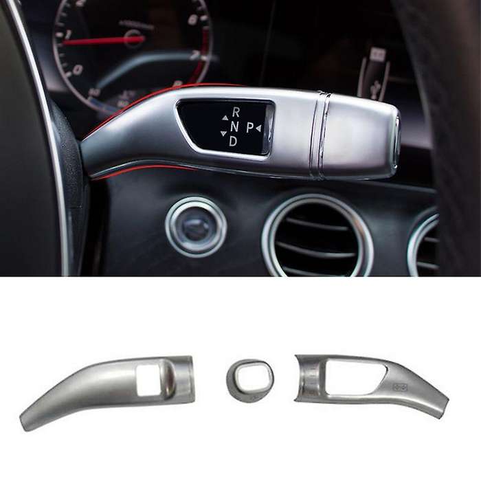 Chrome Wiper Shift Lever Cruise Sequins Covers Frame Stickers Kit for GLA GLS ML
