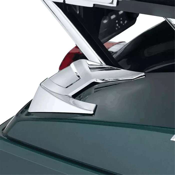 Chrome Speedform Saddlebag Lid Spoilers for Road Glide Ultra Limited 14up